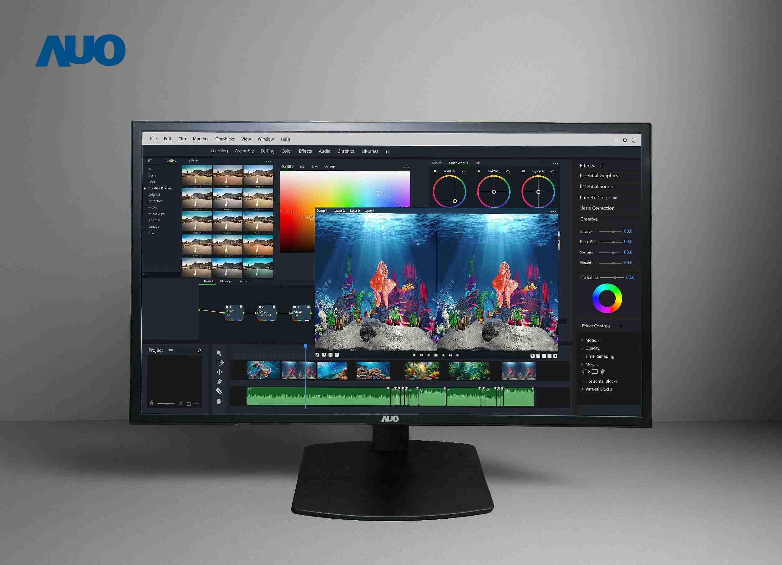 PG国际开发32吋2D/3D专业桌上型显示器，，，拥有8K4K超高分辨率，，，并以低串扰算法优化3D显示效果，，搭载自动眼球追踪功能，，，能实时调整3D图像，，进行实时2D与3D无缝共存窗口，，，提供图像设计工作者突破二维接口的崭新工作氛围与效率